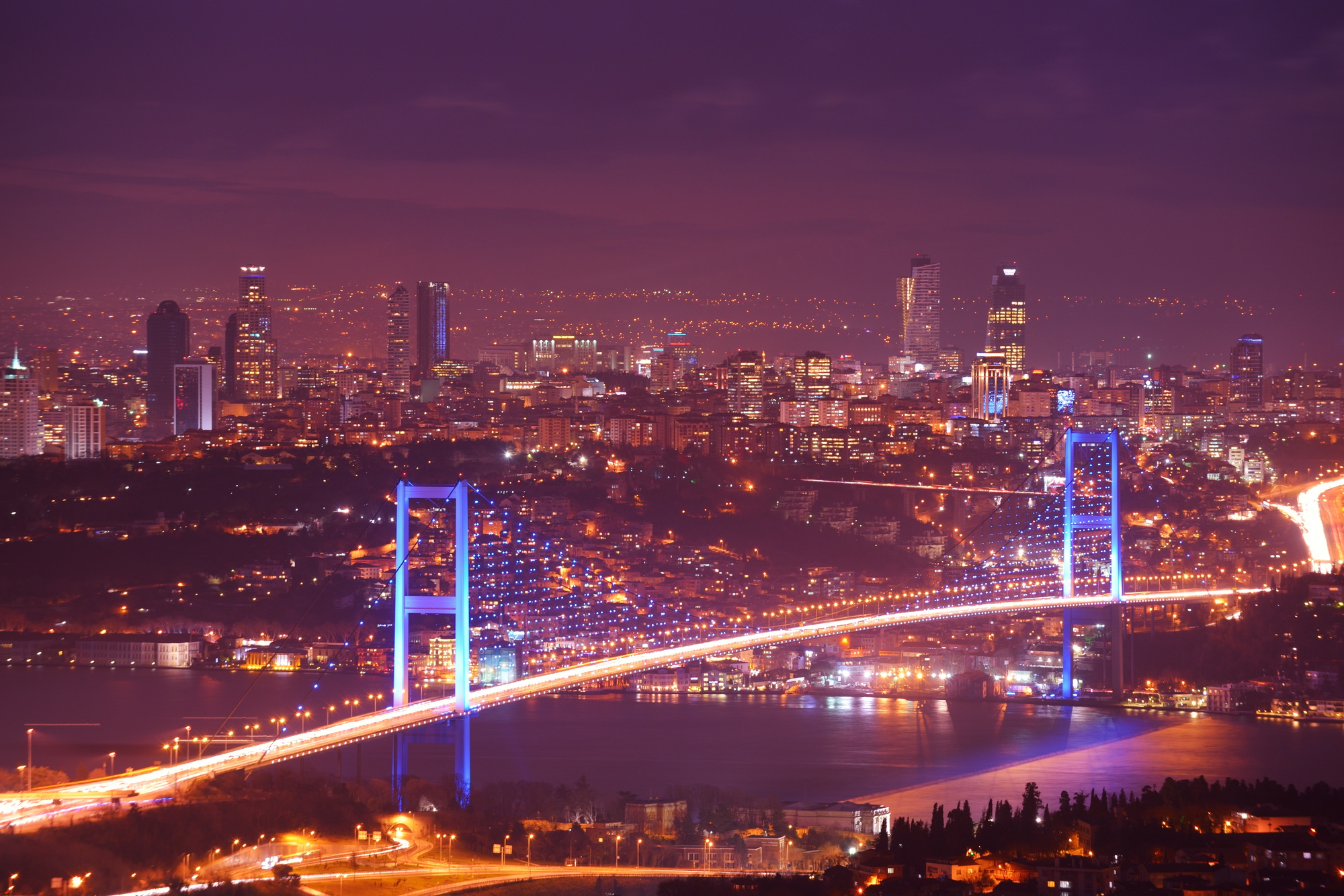 Istanbul Turkey Bosporus Bridge