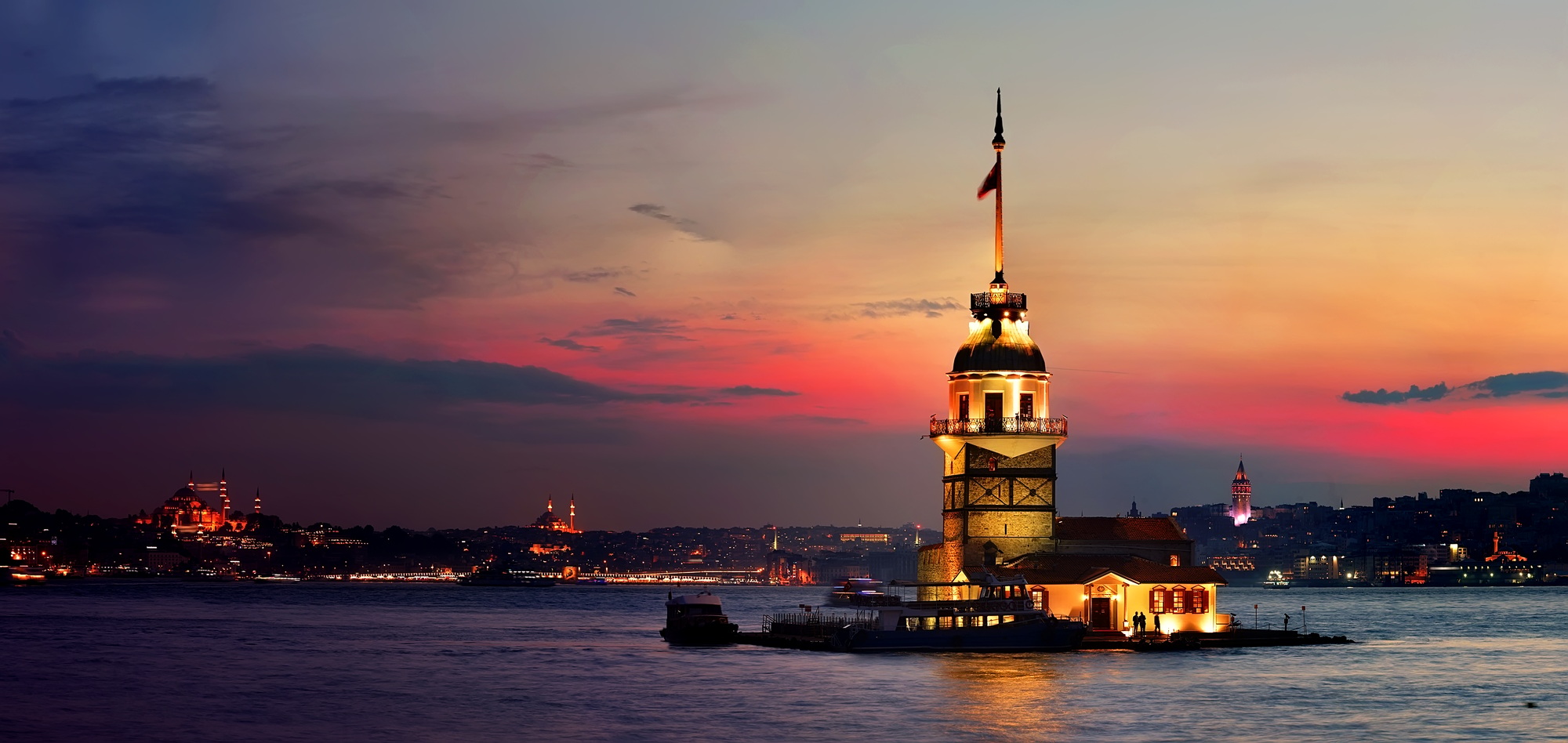 Maiden Tower in Istanbul
