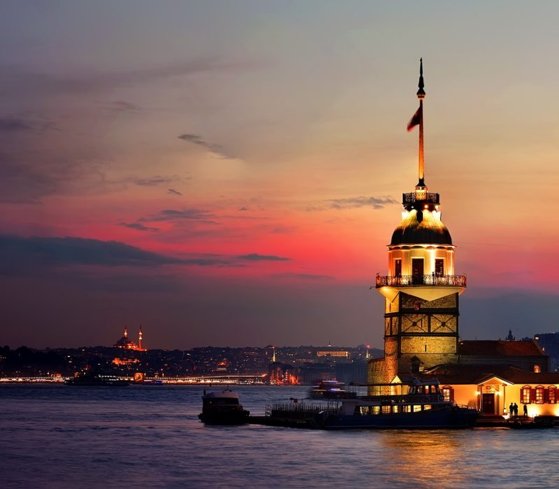 Maiden Tower in Istanbul